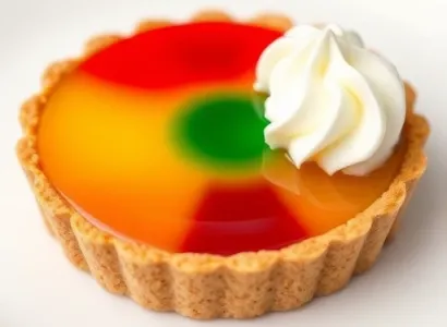Tarte Jello aux Couleurs