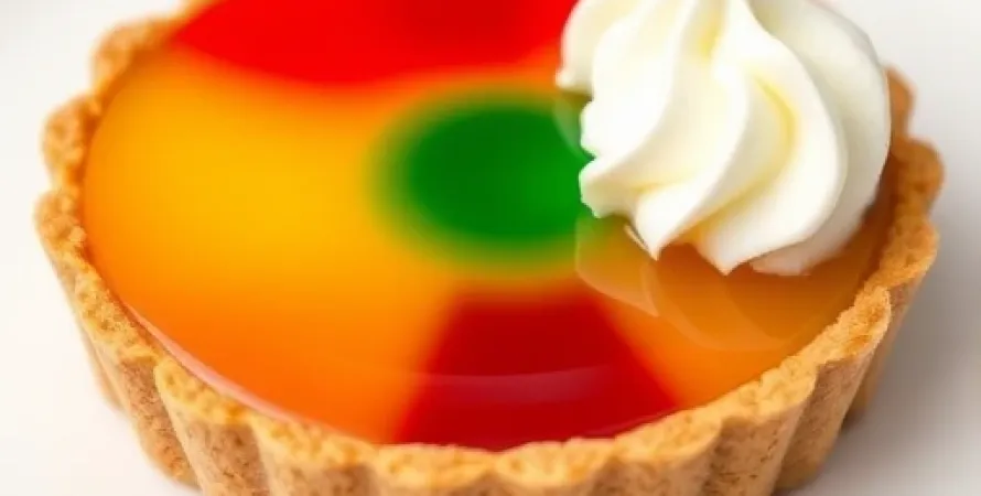 Tarte Jello aux Couleurs