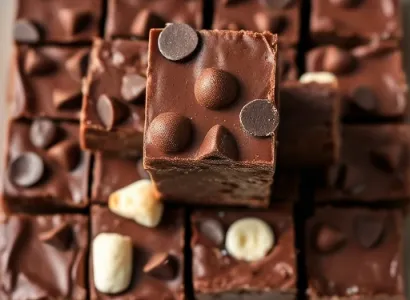 Fudge au Chocolat Noir