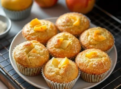 Muffins aux pommes