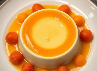 Crème aux abricots et oranges