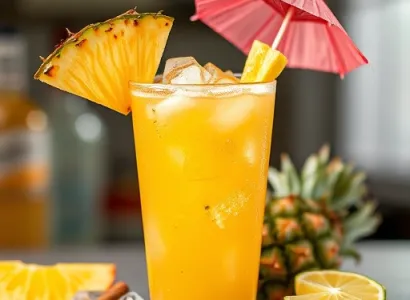 Cocktail de fruit aux épices