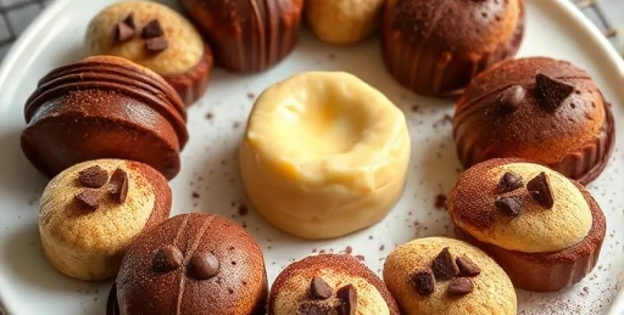 Biscuits au Chocolat Triple Couche
