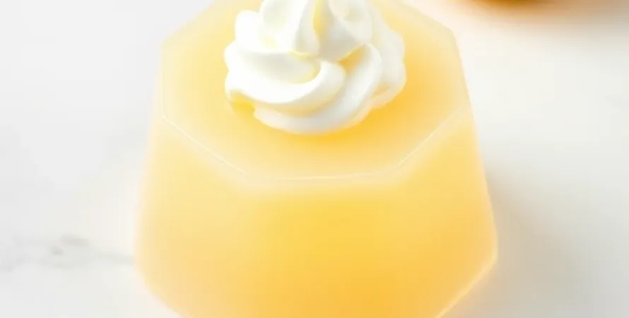 Gélatine au citron