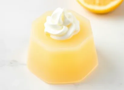 Gélatine au citron