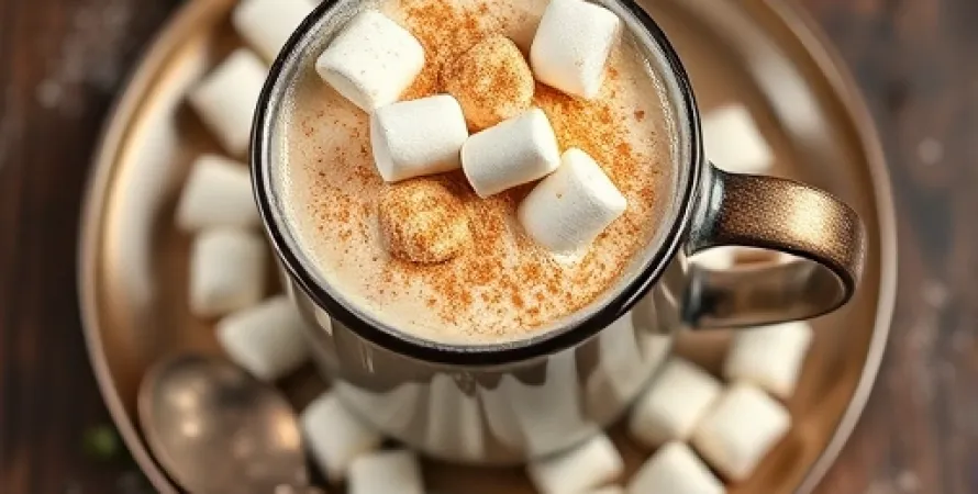 Chaud au lait malté