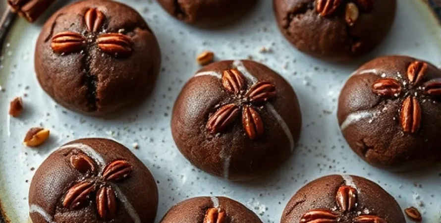 Cookies au chocolat et épices