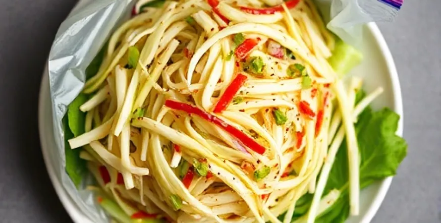 Salade de chou aux épices