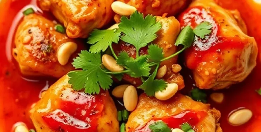 Cuisses de Poulet au Style Thaï