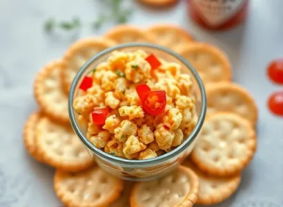 Fromage au piment et aux ciboulettes