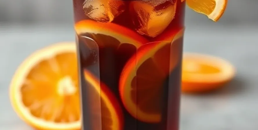 Thé à l'orange