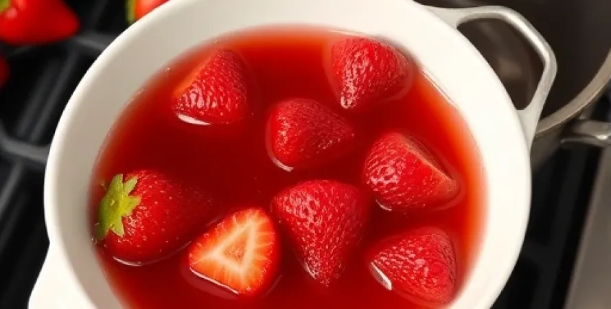Sirop de baies fraîches