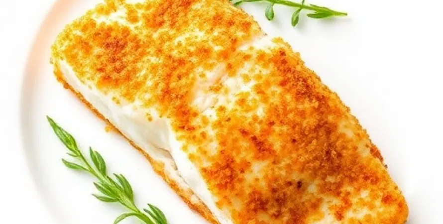 Poisson pané au grain de maïs
