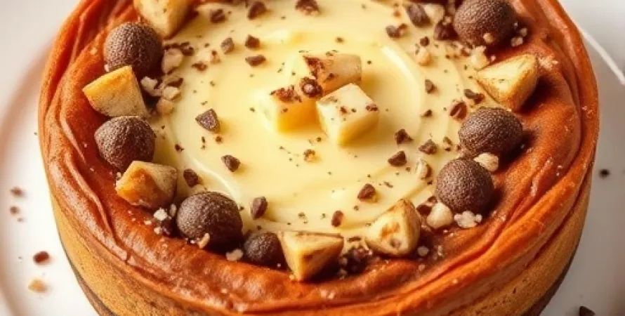 Gâteau aux noix et fromage
