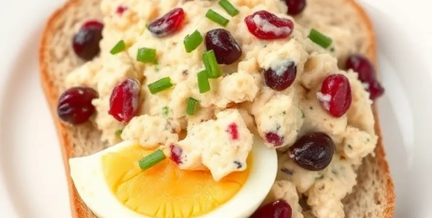 Salade de thon aux cranberries
