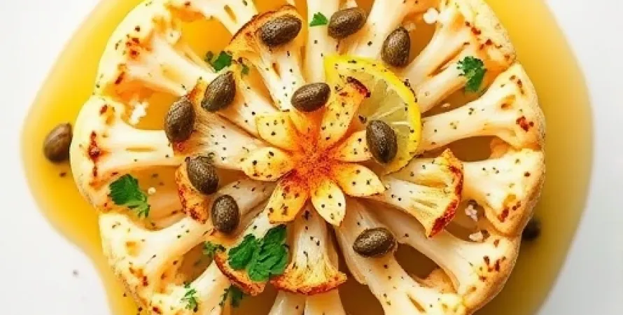 Chou-fleur rôti au four