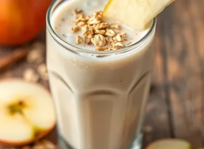 Shake d'avoine aux pommes