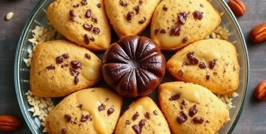 Biscuits au chocolat aux amandes