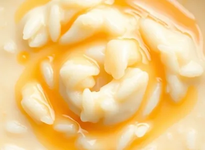 Pouding au riz au miel