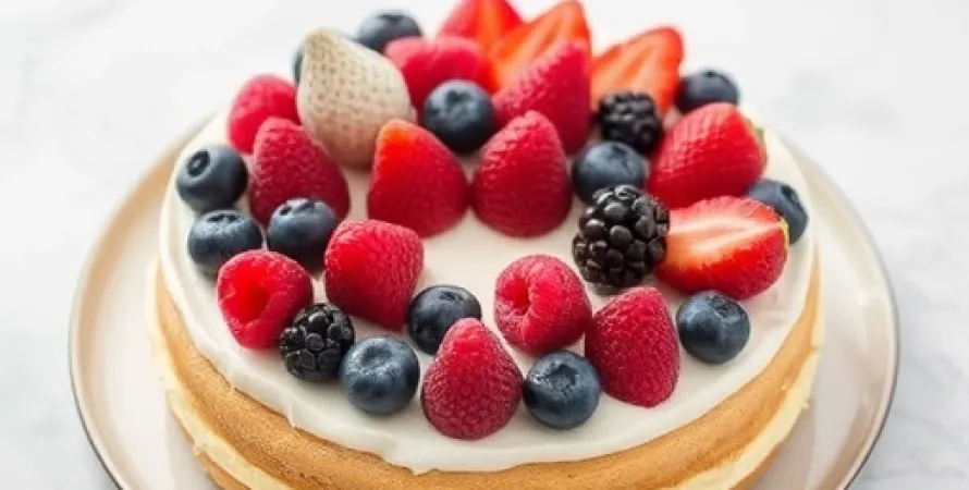 Gâteau aux fruits angelique