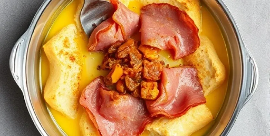 Jambon de saves cuit au four