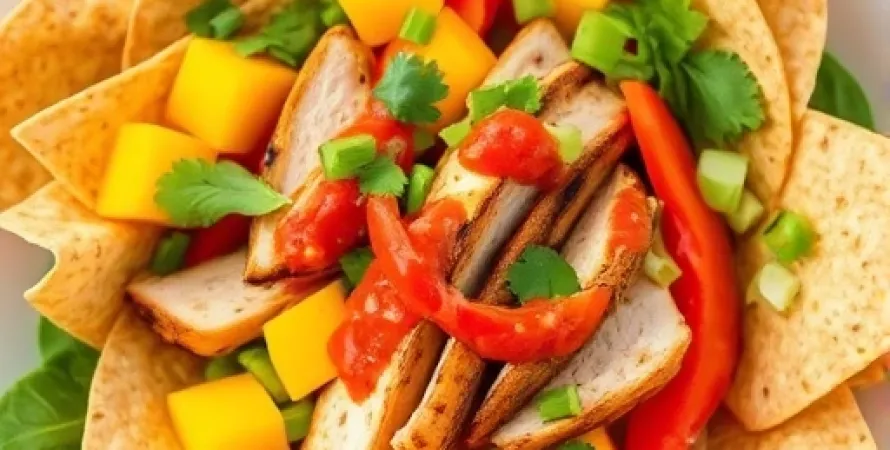 Salade de tacos à la mangue