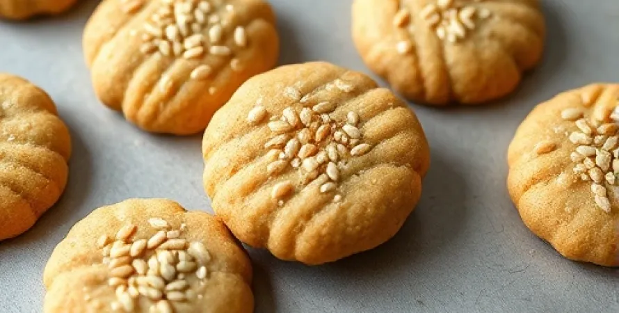 Cookies au sesame