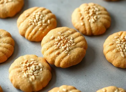 Cookies au sesame