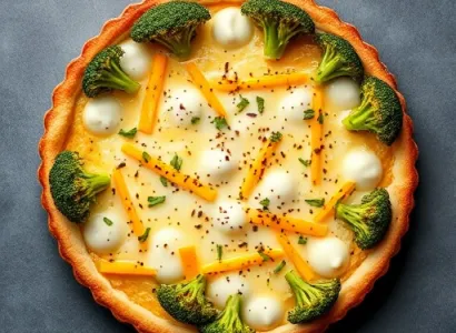 Tarte aux brocolis