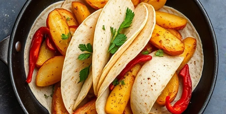 Tacos de pommes de terre
