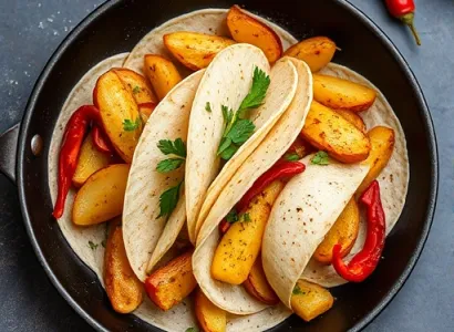 Tacos de pommes de terre