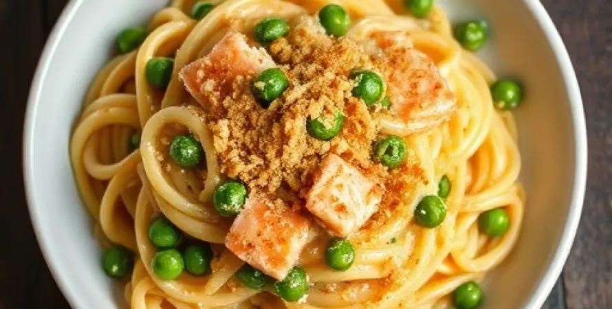 Pâtes au saumon