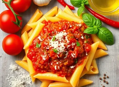 Pâtes arrabiata