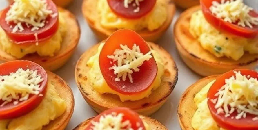 Canapés au salami