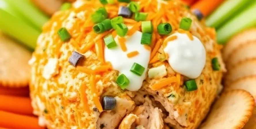 Balle de fromage au poulet buffalo