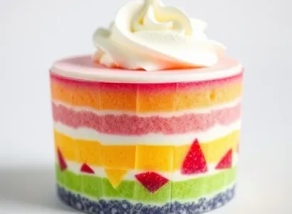 Mousse Arc-en-ciel