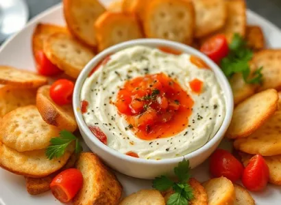 Dip de fromage au chorizo