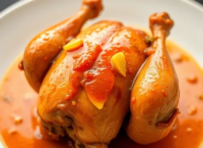 Poulets Cornish au Curry