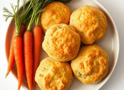 Biscuits aux carottes et courgettes