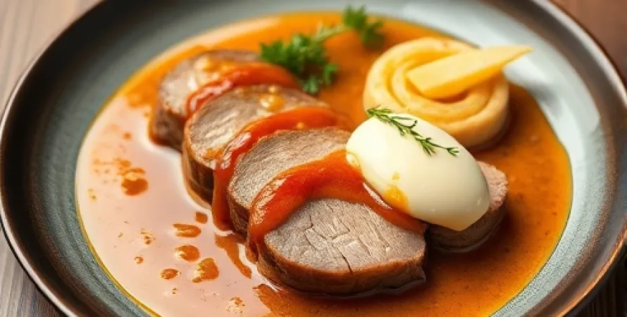 Filet de porc au sauce marsala