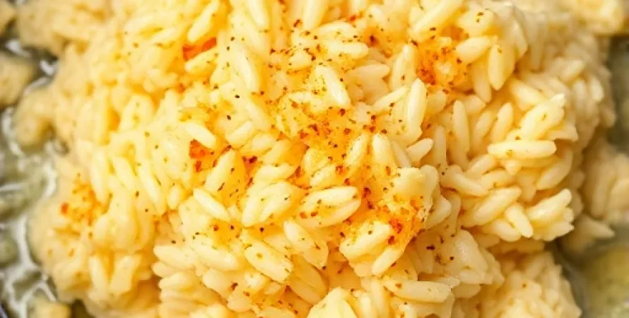Riz au parmesan crémeux