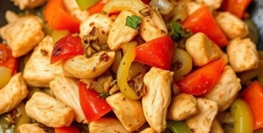 Garniture de tacos au poulet
