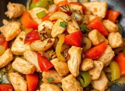 Garniture de tacos au poulet