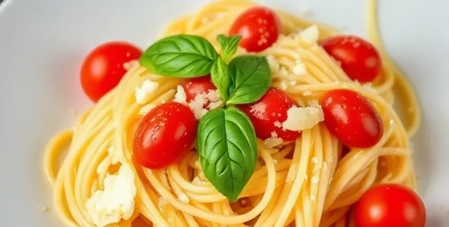 Pâtes Angel Hair aux Tomates