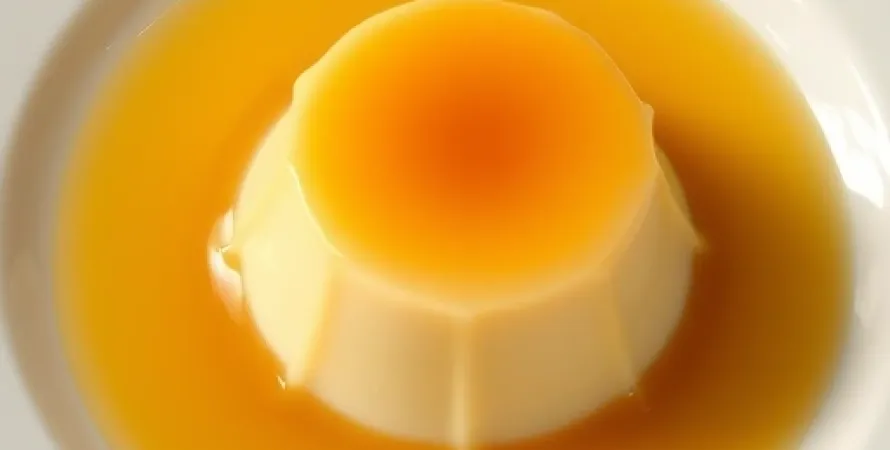 Flan à la vanille