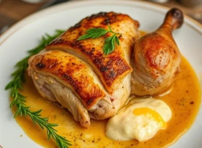 Poulet au fromage cheddar italien