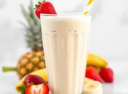 Shake de petit-déjeuner aux fruits