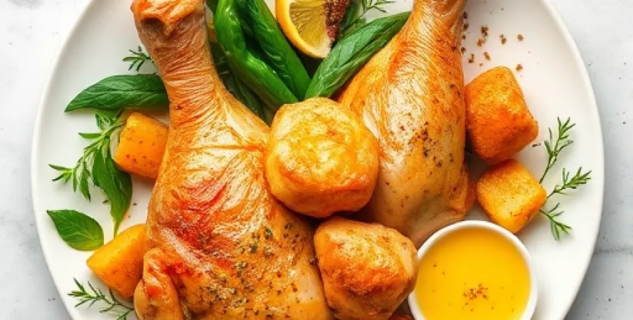 Poulet au coriandre