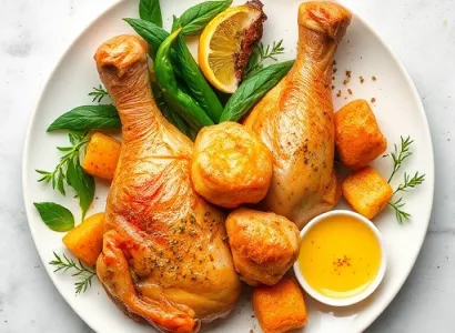 Poulet au coriandre