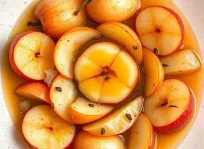 Poires au sirop d'érable